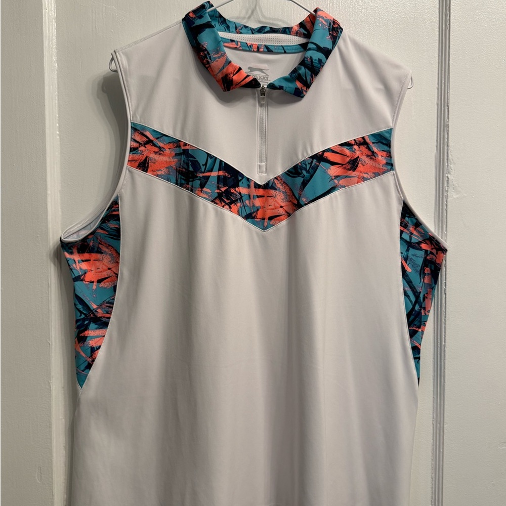 Women’s Slazenger Sleeveless Patterned Golf Top